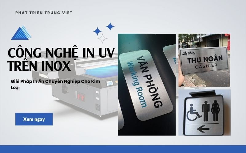 Tìm Hiểu Công Nghệ In UV Trên Inox - Giải Pháp In Ấn Chuyên Nghiệp Cho Kim Loại